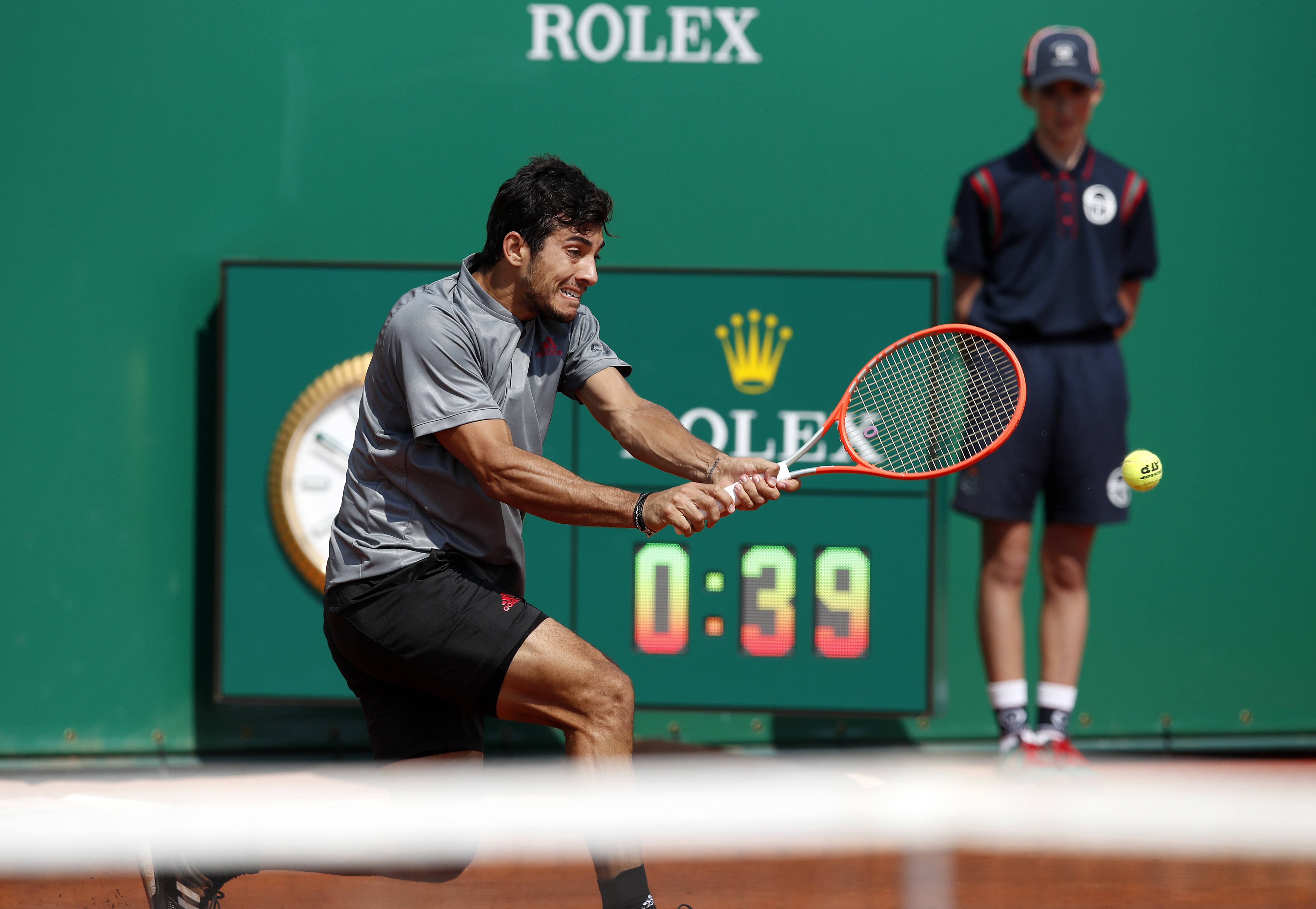 关于美网鏖战蒙特卡洛大师赛，西西帕斯惊艳四座的信息